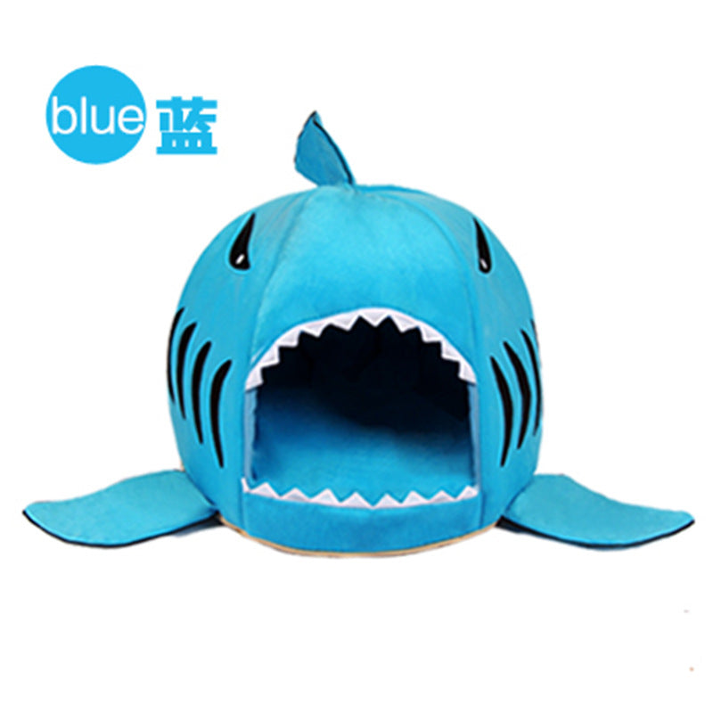 Shark Pet Bed for Dogs & Cats