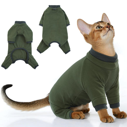 Anti-Shedding Cat Recovery Onesie